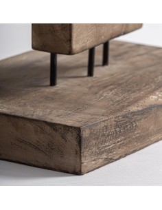 Escultura Teran de Vical Home – Estilo Étnico en Madera... 2