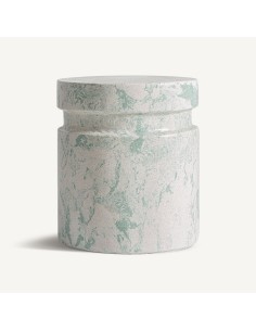 Mesa auxiliar Watern de terrazo verde | Estilo...