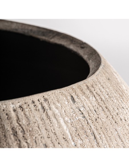 Tinaja Byare de hormigón gris | Estilo clásico Vical Home