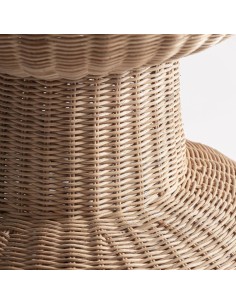 Lámpara de Pie Boho en Ratán Marrón – Vical Home | Luba... 2