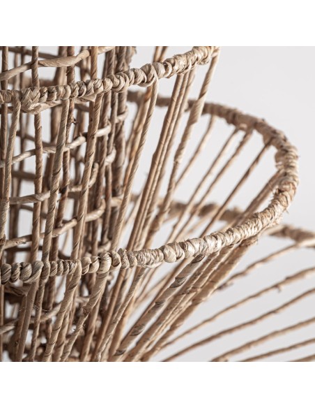 Lámpara Colgante Boho en Fibra Natural Marrón – Vical Home