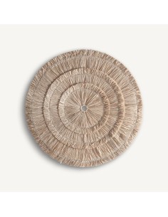 Panel Decorativo Boho en Fibra Natural Marrón – Vical Home