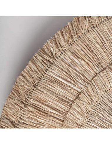 Panel Decorativo Boho en Fibra Natural Marrón –...