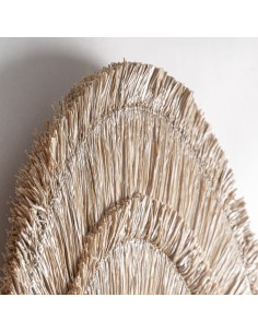 Panel Decorativo Boho en Fibra Natural Marrón – Vical Home 2