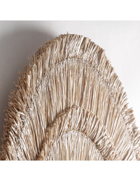 Panel Decorativo Boho en Fibra Natural Marrón – Vical Home