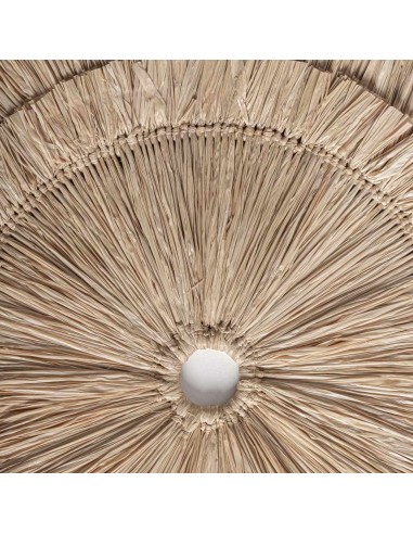 Panel Decorativo Boho en Fibra Natural Marrón –...