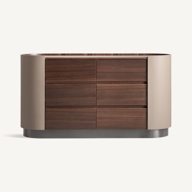 Cómoda Giswil Contemporánea en Madera y...