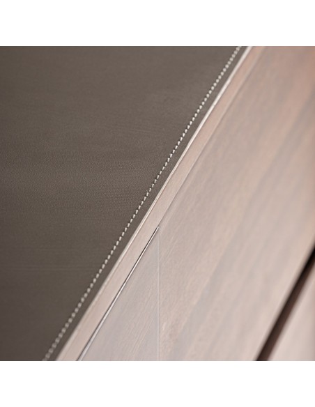 Cómoda Giswil Contemporánea en Madera y Polipiel – Vical Home