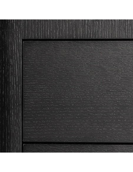 Mesita de Noche Wholen Art Déco – Madera, Roble y Piedra Sinterizada | Vical Home