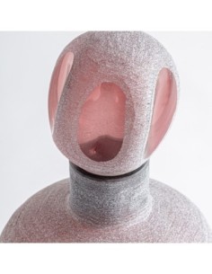 Jarrón Yaeko Alto de Vidrio Rosa y Ámbar – Vical Home 2