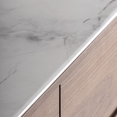 Cómoda Stuetta Contemporánea en Madera, Roble y...