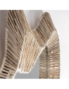 Espejo Boho de Rafia Marrón Vical Home 150 cm | Diseño... 2