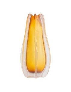 Jarrón Mizuki Vidrio Ámbar 19x19x35 cm – Vical Home