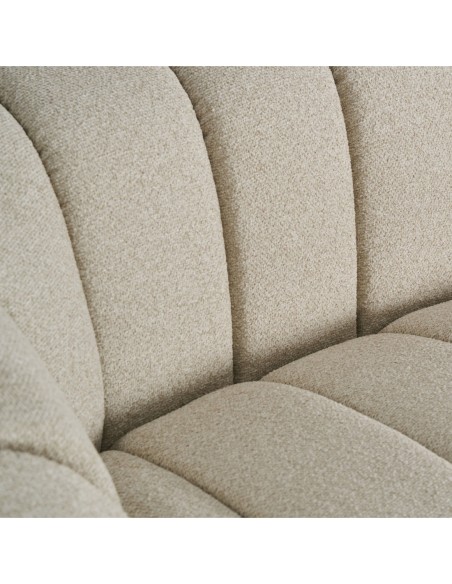 Sofá Lajoux Vical Home – Sofá Contemporáneo Beige Desmontable