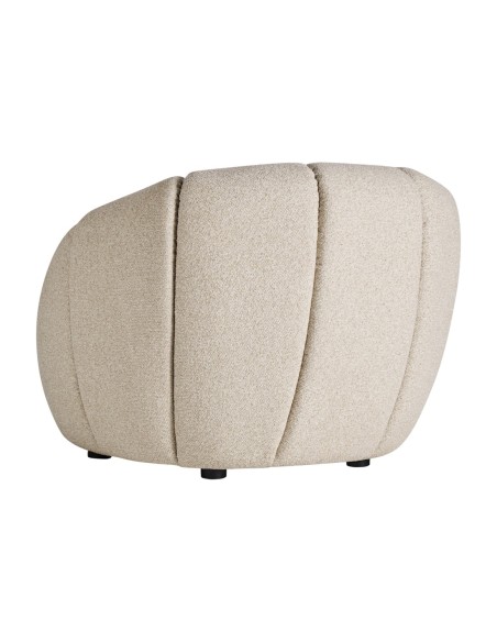 Sillón Lajoux Vical Home – Sillón Contemporáneo Beige Desmontable