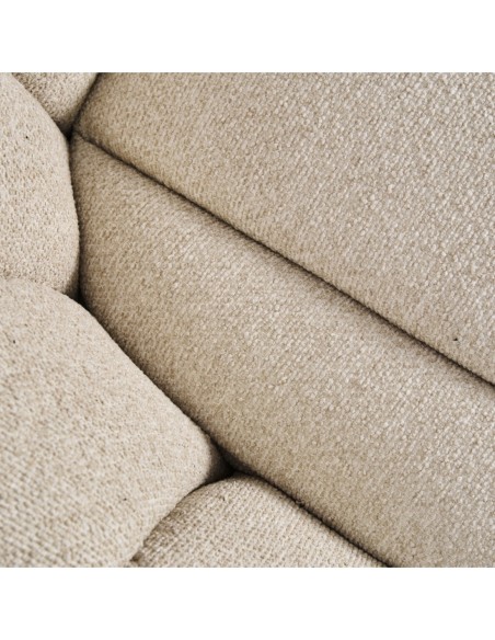 Sillón Lajoux Vical Home – Sillón Contemporáneo Beige Desmontable