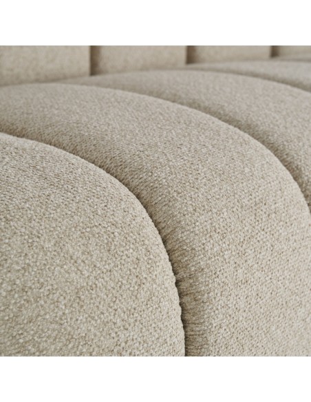 Sofá Lajoux Vical Home – Sofá Contemporáneo Beige Desmontable