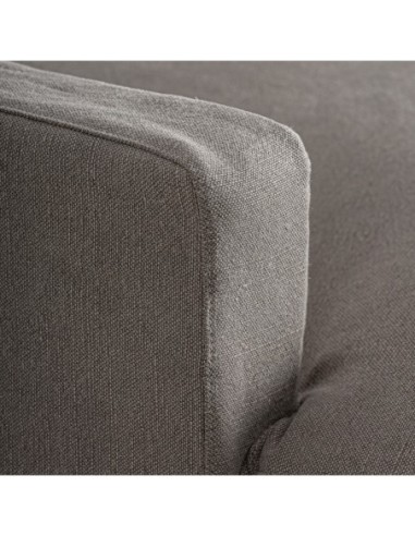 Chaise Longue Arsac de Lino Gris – Estilo...