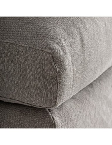 Chaise Longue Arsac de Lino Gris – Estilo...