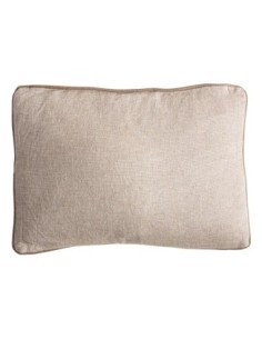 Cojín Sarabe en lino beige con fibra natural – Vical Home...