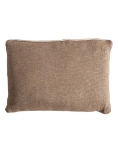 Cojín Nahia en lino marrón con fibra natural – Vical Home...