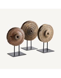 Figura decorativa Polea de mango y hierro VICAL Home –... 2