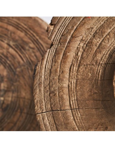 Figura decorativa Polea de mango y hierro VICAL...