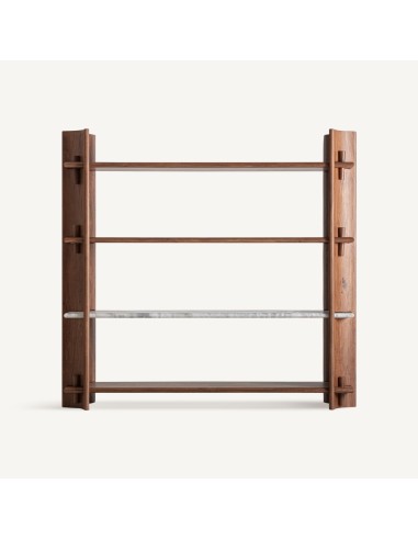 Estantería VICAL Home en madera de acacia y...