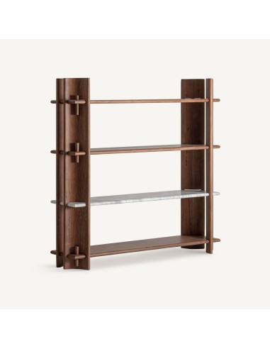 Estantería VICAL Home en madera de acacia y...