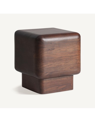 Mesa auxiliar VICAL Home de madera de acacia –...