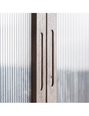 Mueble bar VICAL Home en roble con mármol...