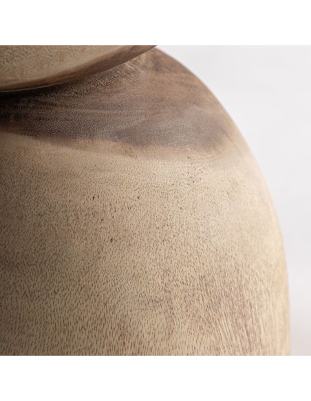 Taburete Fauch de madera suar VICAL Home – Estilo étnico