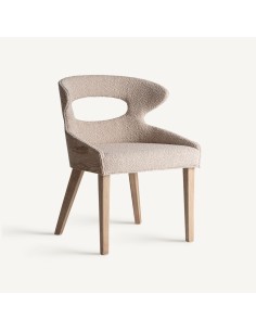 Silla Trebas VICAL Home en madera de fresno y poliéster...