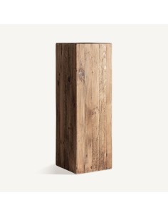 Peana Truel de madera de pino reciclado VICAL Home –... 2