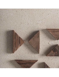 Cuadro decorativo de pino reciclado VICAL Home – Blanco... 2