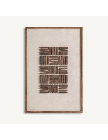 Cuadro decorativo de pino reciclado VICAL Home...