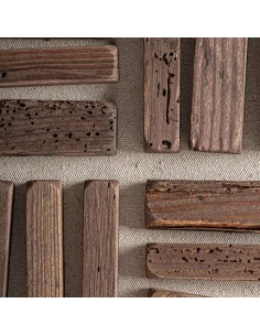 Cuadro decorativo de pino reciclado VICAL Home – Blanco... 2