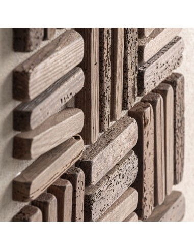 Cuadro decorativo de pino reciclado VICAL Home...