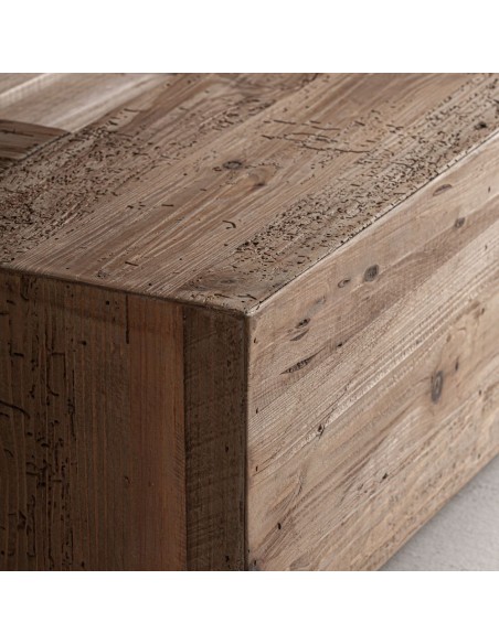 Cama Truel VICAL Home en pino reciclado – Estilo clásico