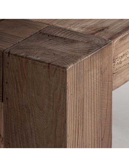 Banco Truel VICAL Home en pino reciclado – Estilo clásico