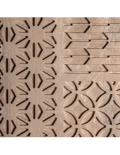 Panel decorativo VICAL Home en madera de mango 83x166 cm 2