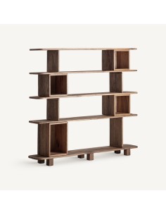 Estantería Brusque VICAL Home en madera de roble – Estilo... 2