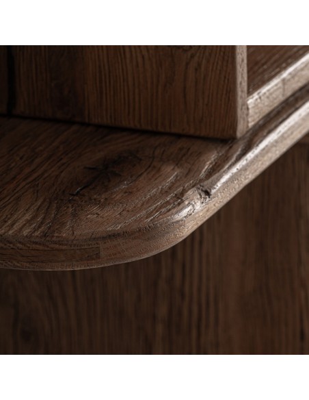 Estantería Brusque VICAL Home en madera de roble – Estilo clásico