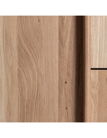 Aparador Nara Vical Home de Roble y Mármol Negro – Diseño Contemporáneo 240 cm