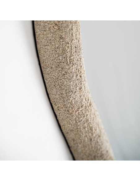 Espejo Liessel Vical Home en Resina Color Crema – Estilo Contemporáneo