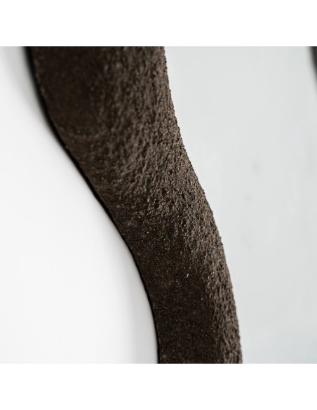 Espejo Contemporáneo Vical Home en Resina Marrón 120×100 cm