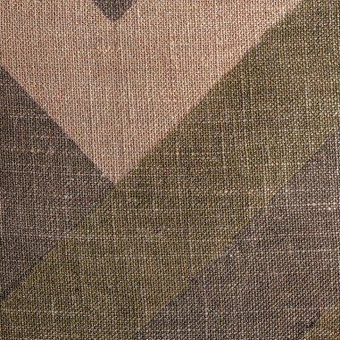 Cojín Anzaty de yute beige con fibra natural en...