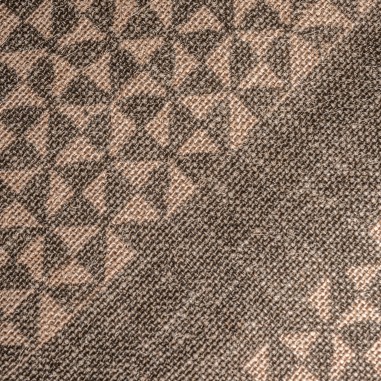 Cojín Narmer de yute beige con fibra natural en...