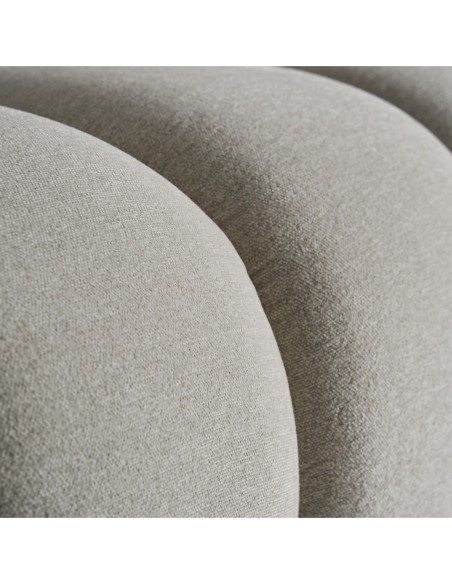 Módulo Central Dortan Vical Home – Sofá Gris Contemporáneo Desmontable