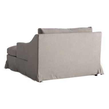 Chaise Longue Arsac de Lino Gris – Estilo...